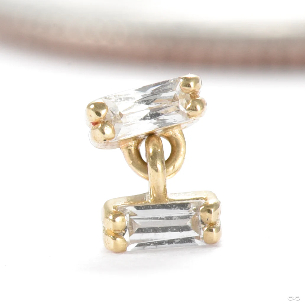 Tandem Press-fit End in Gold from Ember Body Jewelry - Image 3