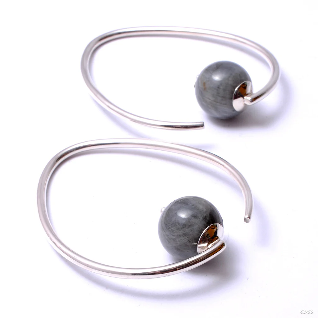 Tear Dew Drop Hoops from Diablo Organics - Image 2