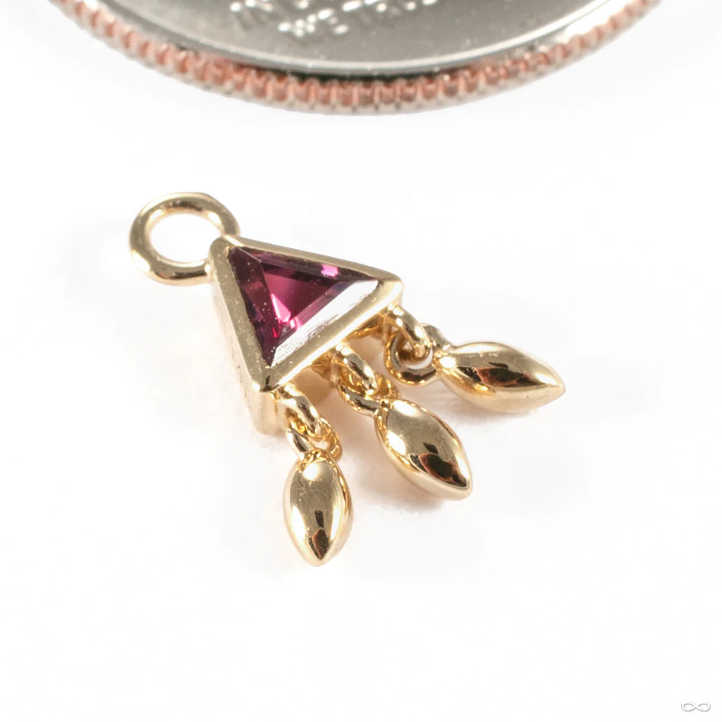 Tessa Charm in Gold from Modern Mood - Image 3
