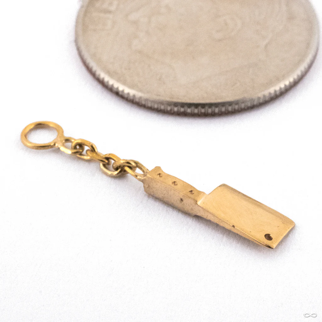 The Choppa Charm in Gold from Regalia