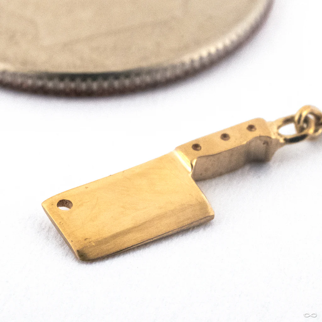 The Choppa Charm in Gold from Regalia - Image 2