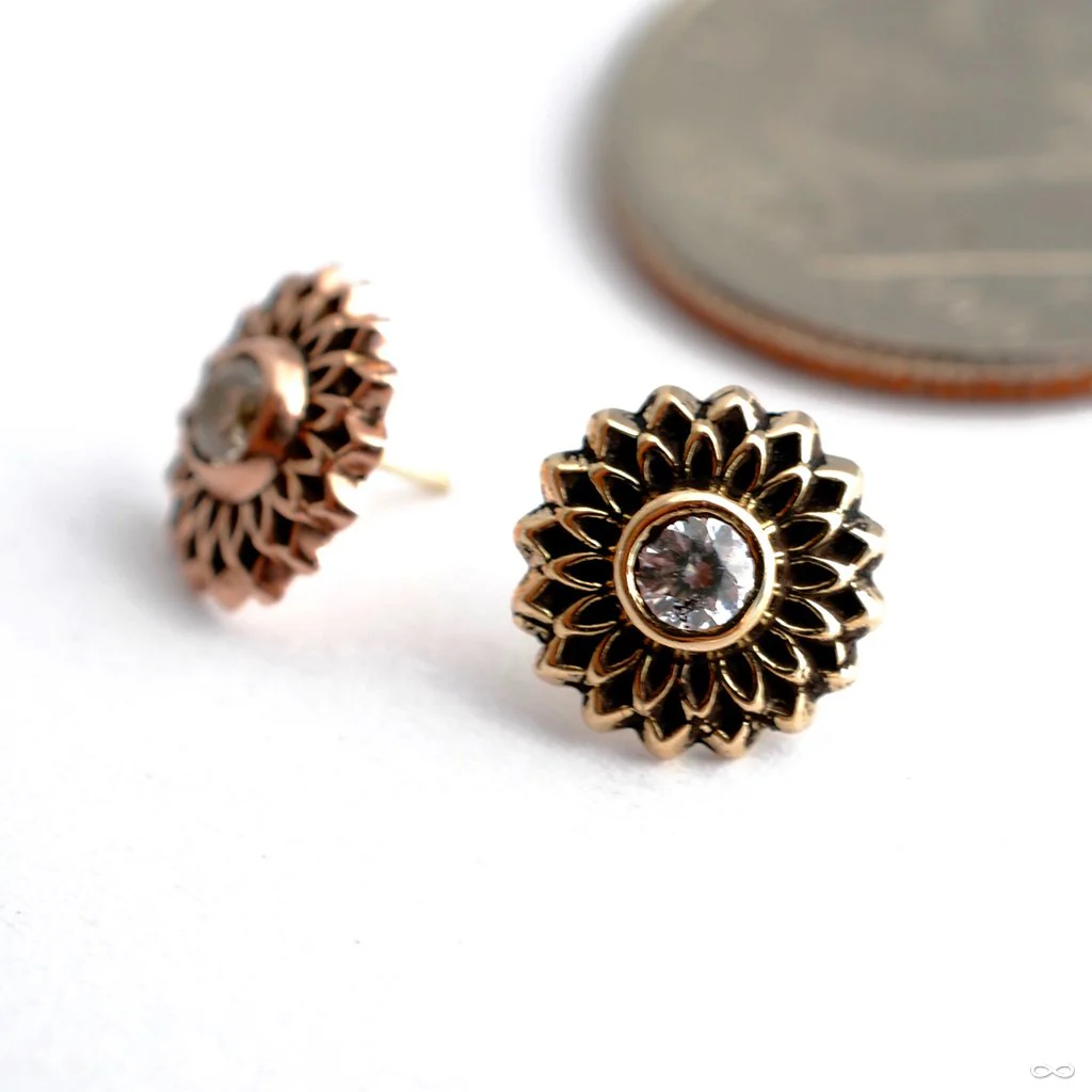 Thrive Press-fit End in Gold from Maya Jewelry - Image 4