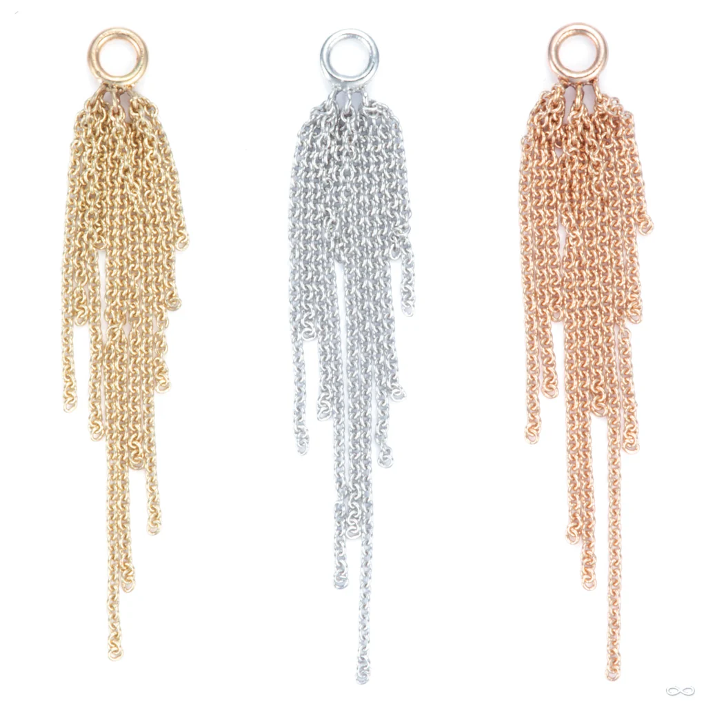 Tidefall Charm in Gold from Tether Jewelry