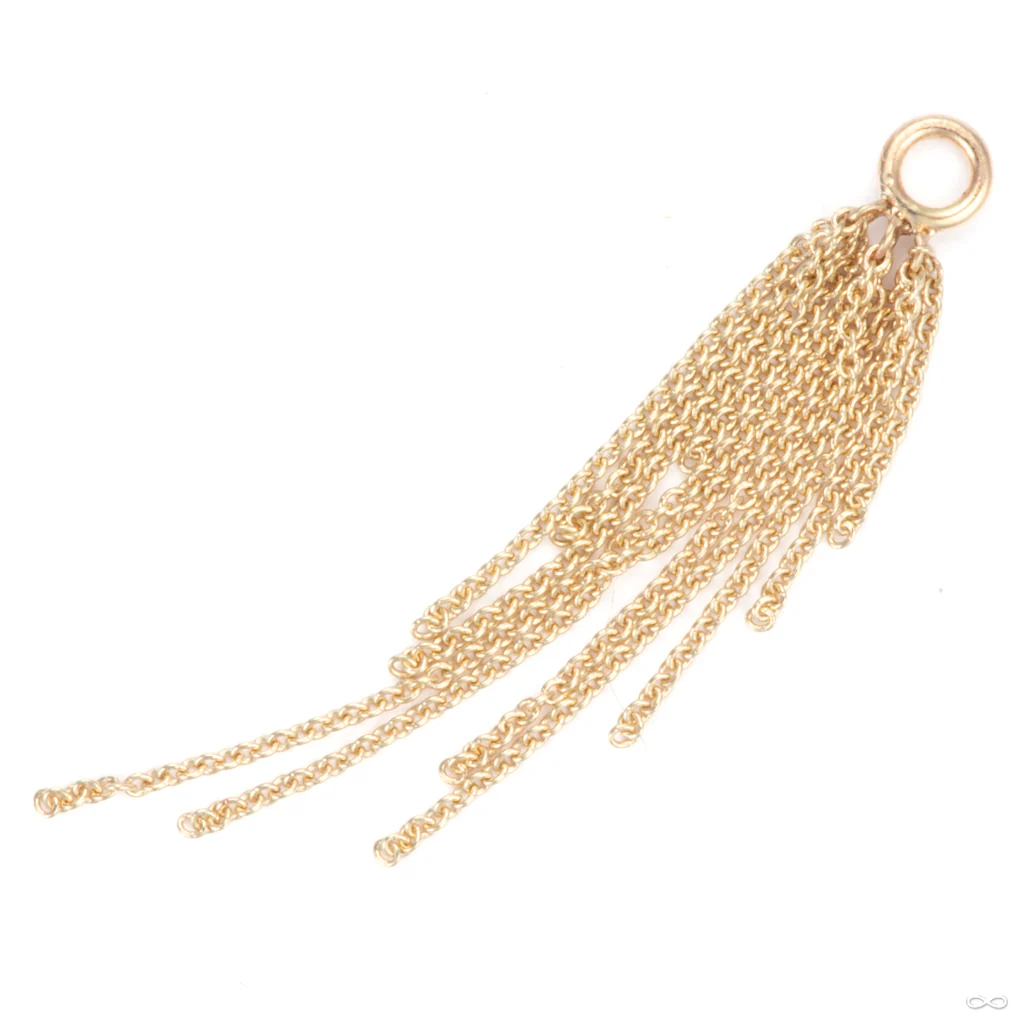 Tidefall Charm in Gold from Tether Jewelry - Image 4