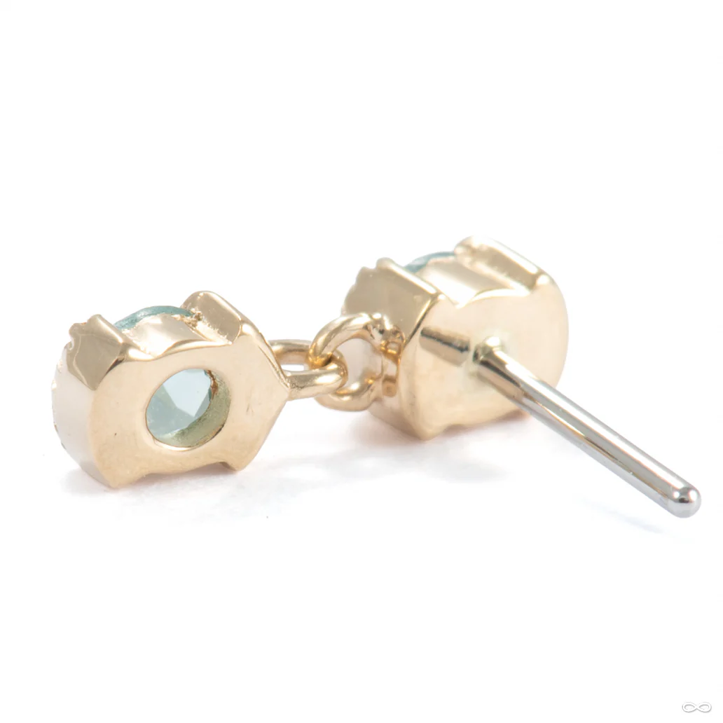 Tonic Press-fit End in Gold from Ember Body Jewelry - Image 3
