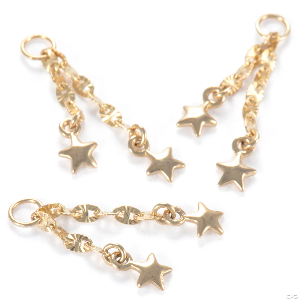 Twinkle Twinkle Charm in Gold from Hialeah