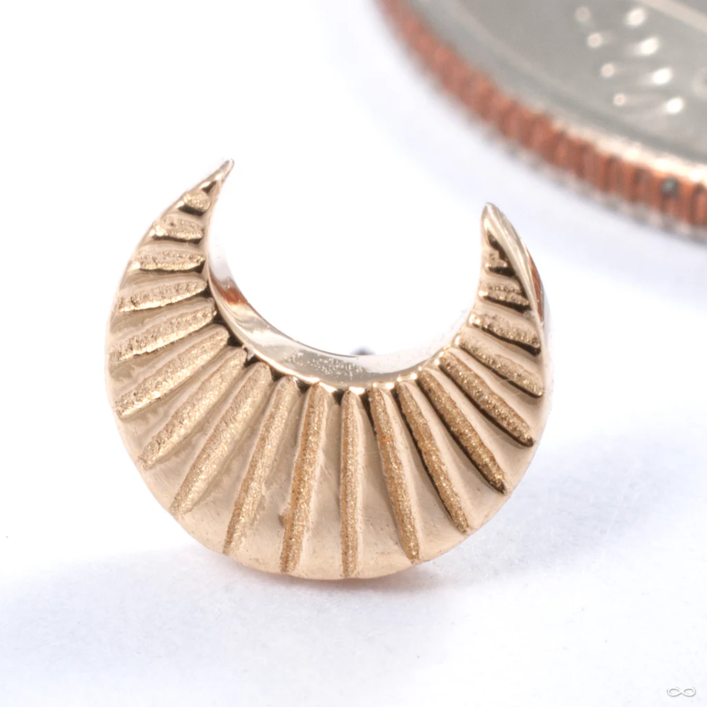 Umbra Press-fit End in Gold from Tether Jewelry - Image 3