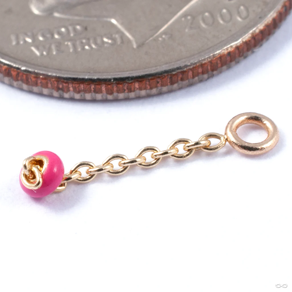 Vibrant Charm in Gold from Pupil Hall - Image 2