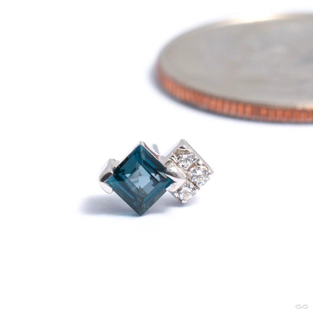 Vivienne Press-fit End in Gold from Buddha Jewelry - Image 3