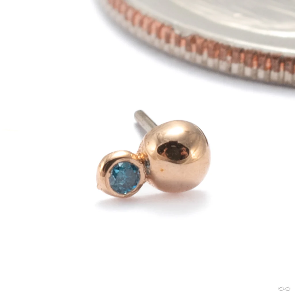 Warm Press-fit End in Gold from Pupil Hall - Image 2