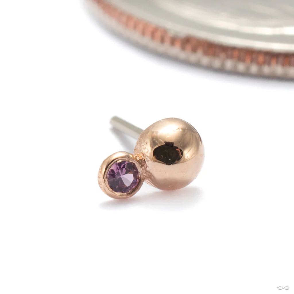 Warm Press-fit End in Gold from Pupil Hall - Image 4