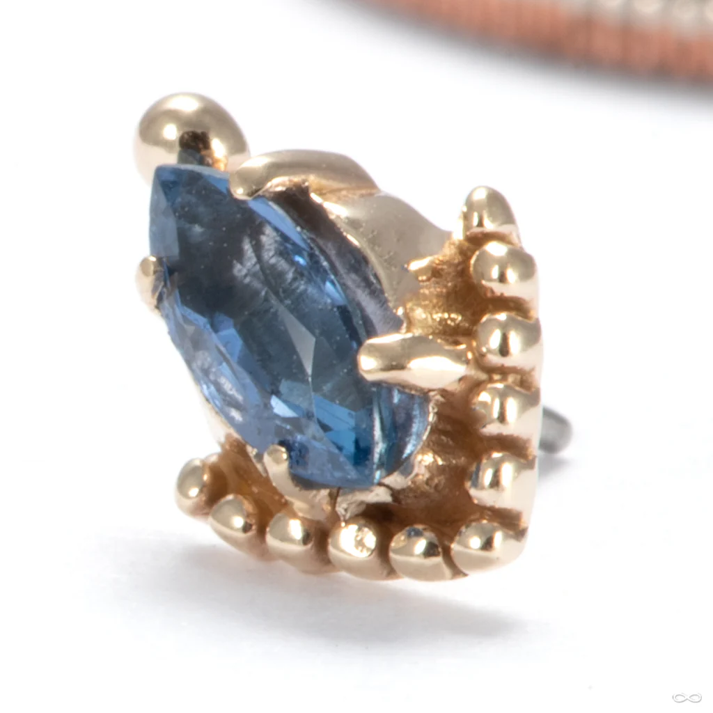 Zenith Press-fit End in Gold from Sacred Symbols - Image 3
