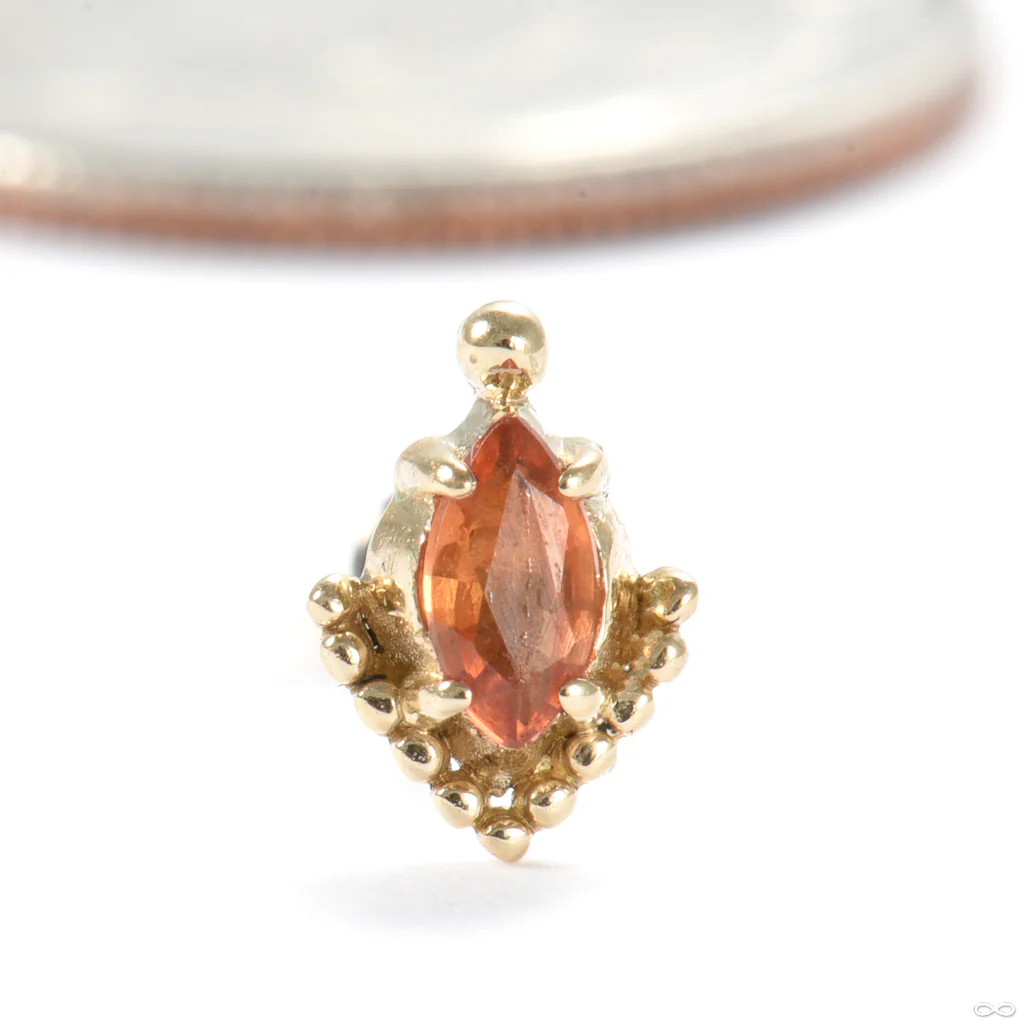 Zenith Press-fit End in Gold from Sacred Symbols - Image 4