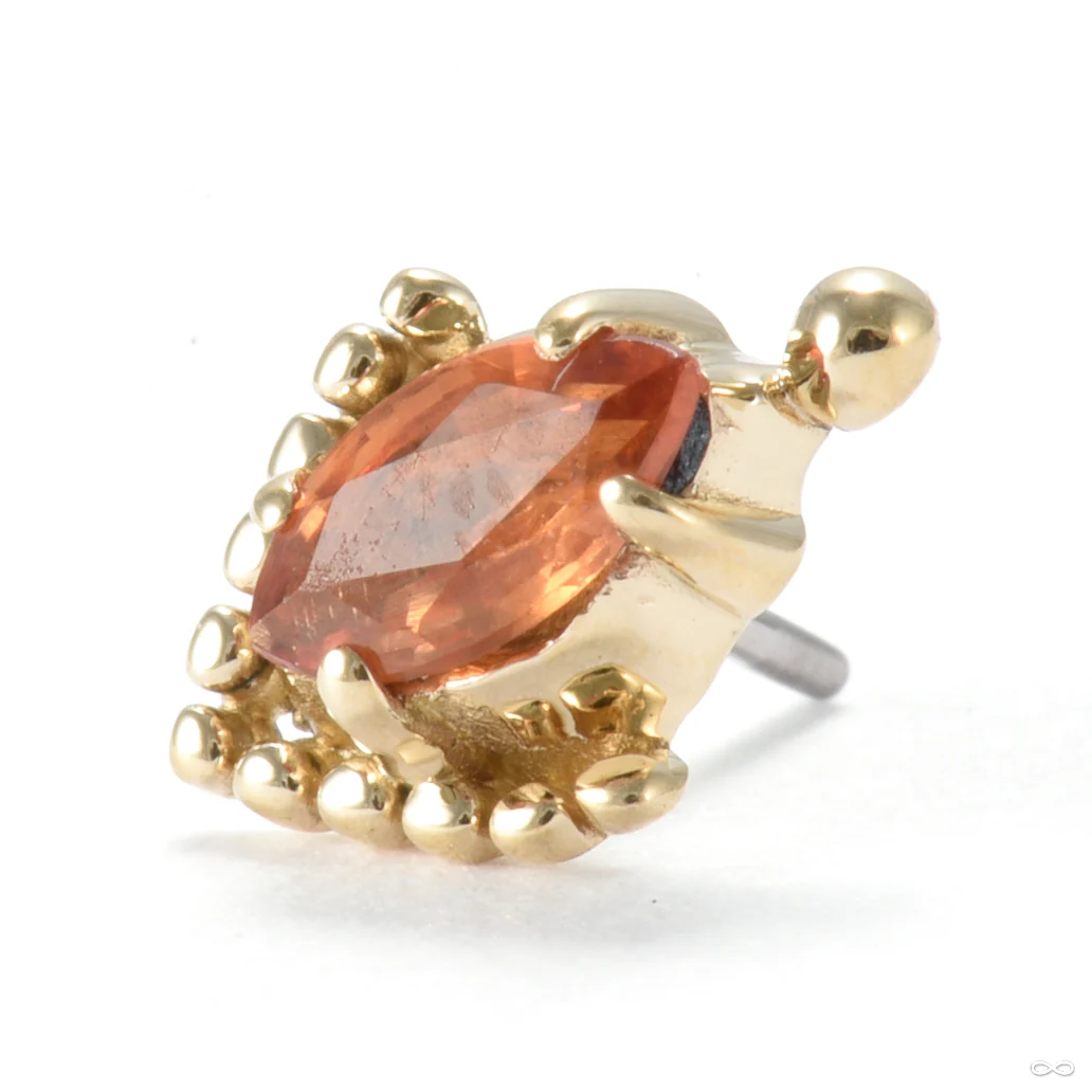 Zenith Press-fit End in Gold from Sacred Symbols - Image 5