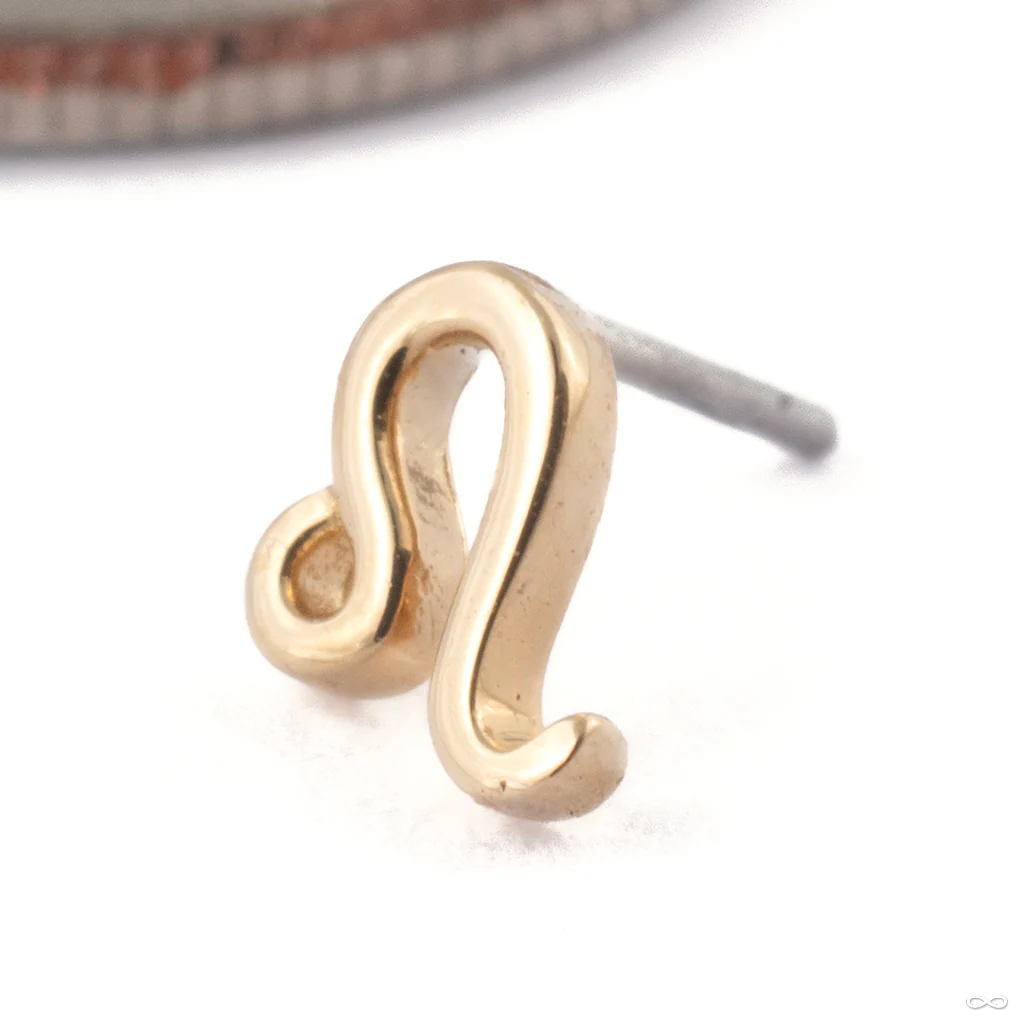 Zodiac Press-fit End in Gold from Junipurr Jewelry - Image 7